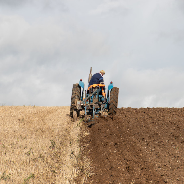 "Puddletown YFC Ploughing Match 2021" by Dorset Rural Photography - £5.00 "Puddletown YFC Ploughing Match 2021" stock image