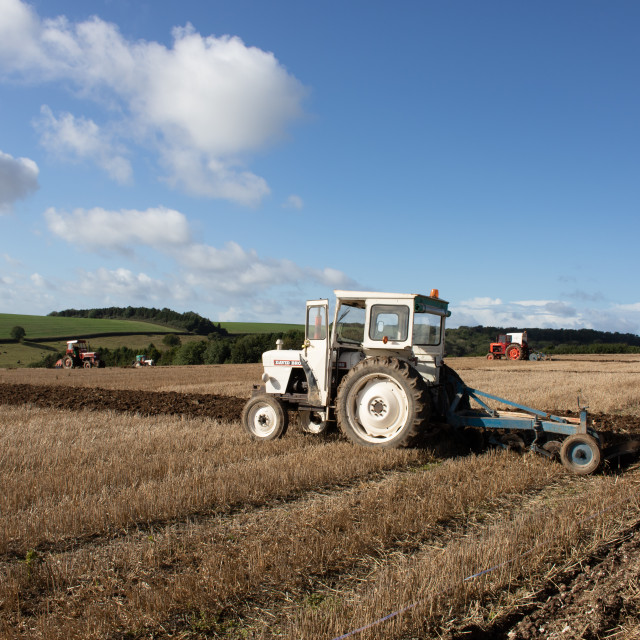 "Puddletown YFC Ploughing Match 2021" by Dorset Rural Photography - £5.00 "Puddletown YFC Ploughing Match 2021" stock image
