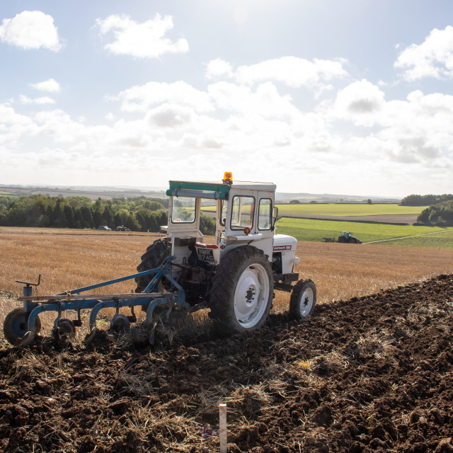 "Puddletown YFC Ploughing Match 2021" by Dorset Rural Photography - £5.00 "Puddletown YFC Ploughing Match 2021" stock image