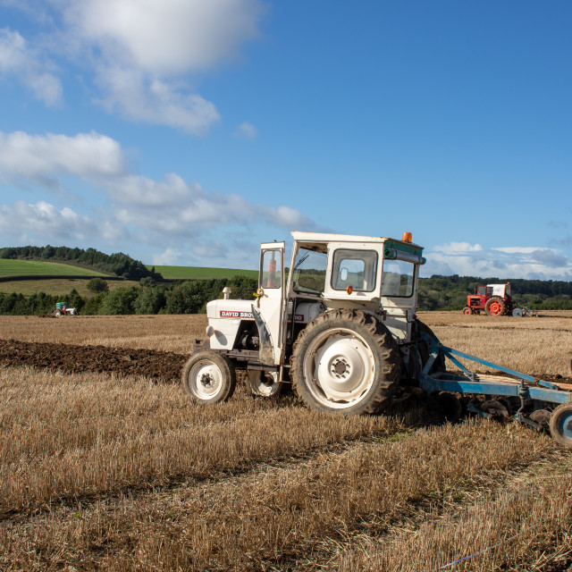 "Puddletown YFC Ploughing Match 2021" by Dorset Rural Photography - £5.00 "Puddletown YFC Ploughing Match 2021" stock image