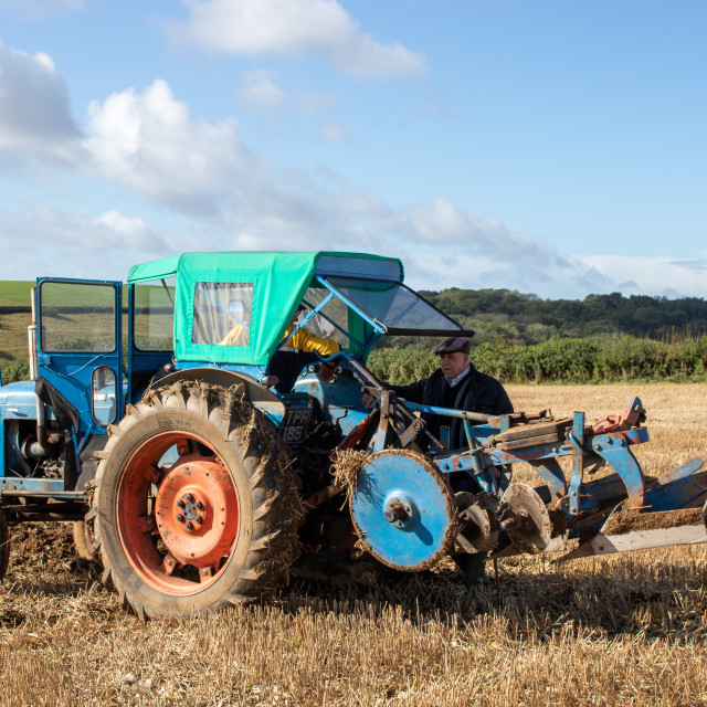 "Puddletown YFC Ploughing Match 2021" by Dorset Rural Photography - £5.00 "Puddletown YFC Ploughing Match 2021" stock image