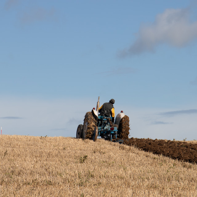 "Puddletown YFC Ploughing Match 2021" by Dorset Rural Photography - £5.00 "Puddletown YFC Ploughing Match 2021" stock image