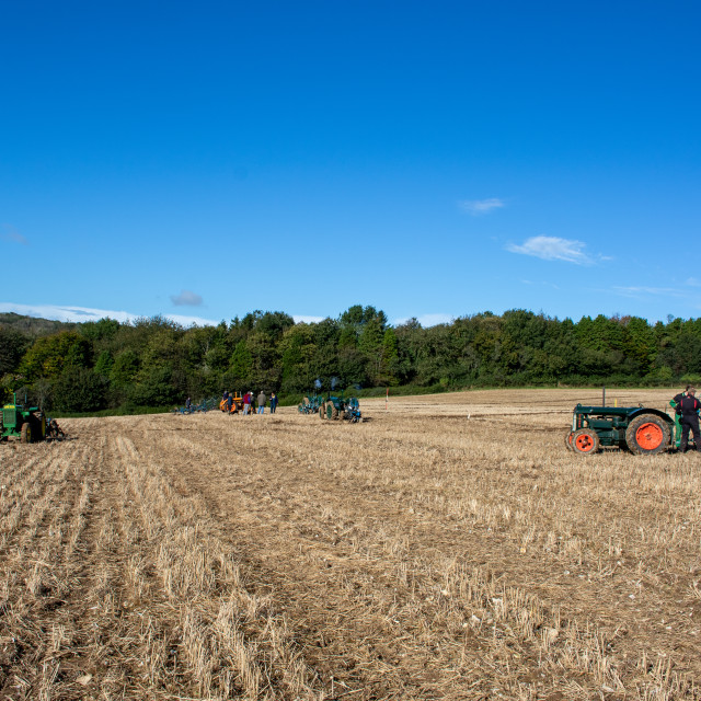 "Puddletown YFC Ploughing Match 2021" by Dorset Rural Photography - £5.00 "Puddletown YFC Ploughing Match 2021" stock image