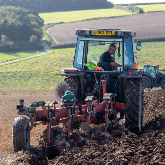 "Puddletown YFC Ploughing Match 2021" by Dorset Rural Photography - £5.00 "Puddletown YFC Ploughing Match 2021" stock image