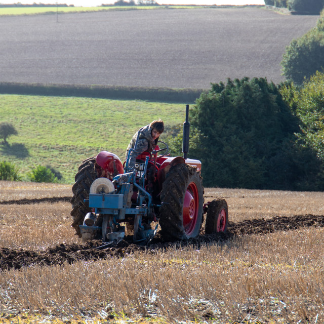 "Puddletown YFC Ploughing Match 2021" by Dorset Rural Photography - £5.00 "Puddletown YFC Ploughing Match 2021" stock image