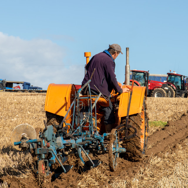 "Puddletown YFC Ploughing Match 2021" by Dorset Rural Photography - £5.00 "Puddletown YFC Ploughing Match 2021" stock image