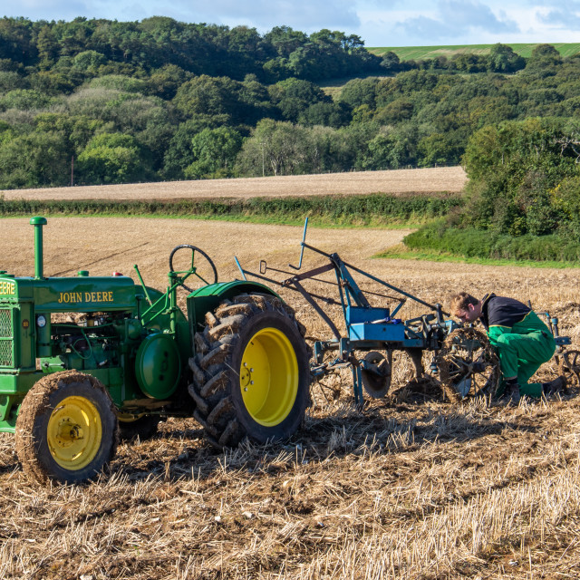 "Puddletown YFC Ploughing Match 2021" by Dorset Rural Photography - £5.00 "Puddletown YFC Ploughing Match 2021" stock image