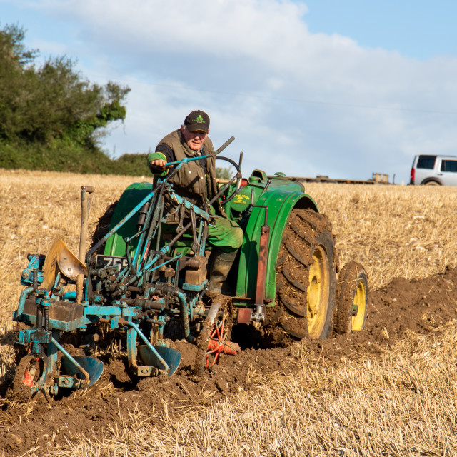 "Puddletown YFC Ploughing Match 2021" by Dorset Rural Photography - £5.00 "Puddletown YFC Ploughing Match 2021" stock image