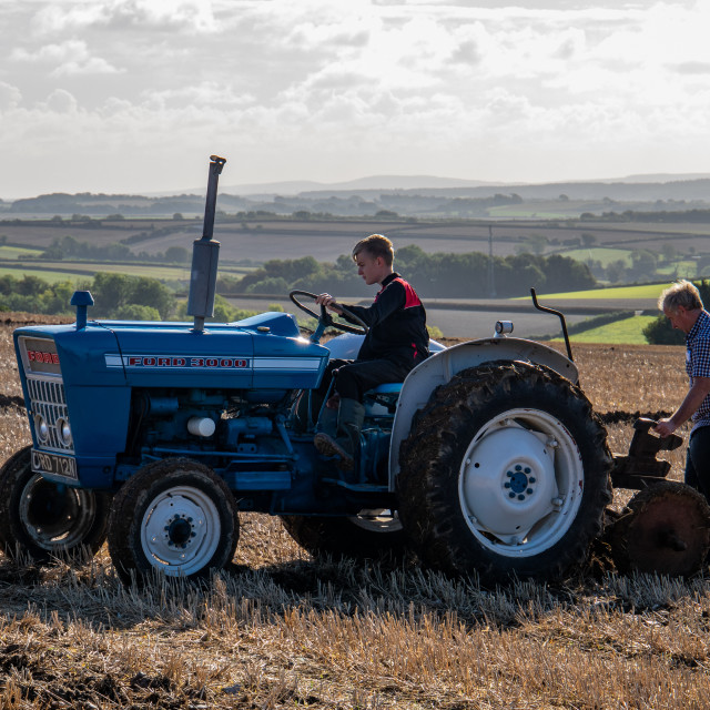 "Puddletown YFC Ploughing Match 2021" by Dorset Rural Photography - £5.00 "Puddletown YFC Ploughing Match 2021" stock image