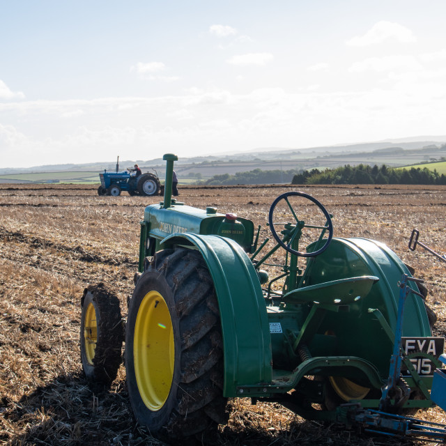 "Puddletown YFC Ploughing Match 2021" by Dorset Rural Photography - £5.00 "Puddletown YFC Ploughing Match 2021" stock image