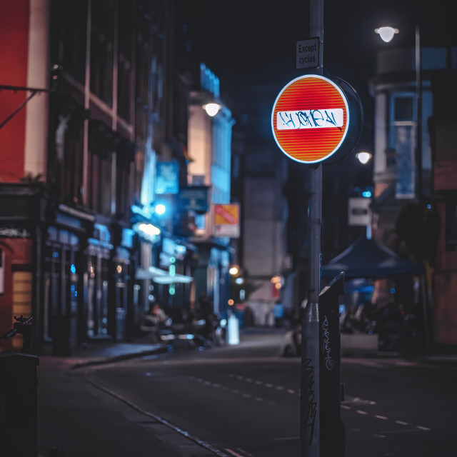 "Stop" by Pete Griffiths - £10.00 "Stop" stock image