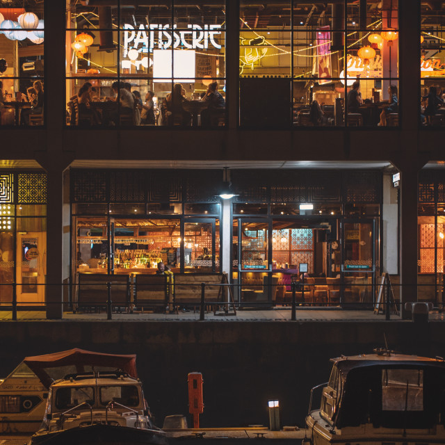 "Bristol Harbour" by Pete Griffiths - £10.00 "Bristol Harbour" stock image