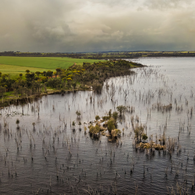 "Lake Dumbleyung 2" stock image