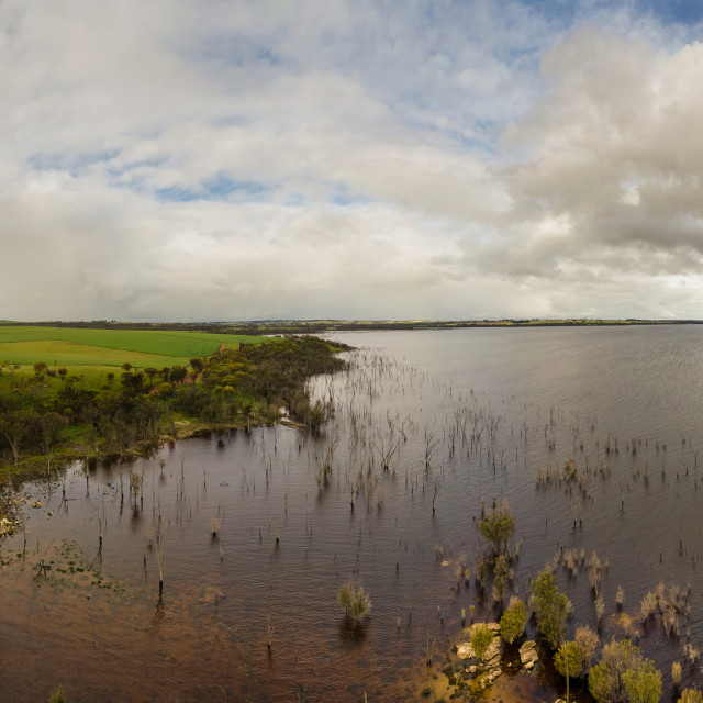 "Lake Dumbleyung 2" stock image