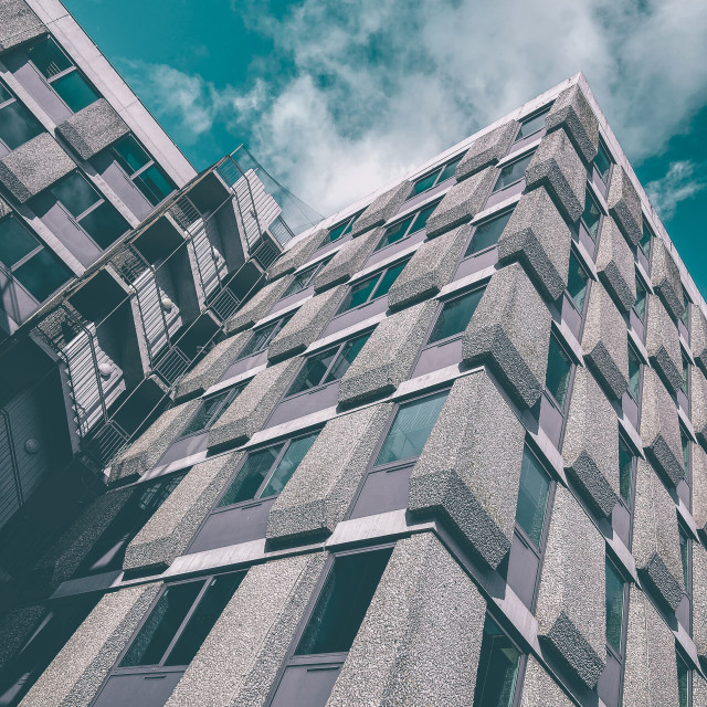 "Urban cheese grater" stock image