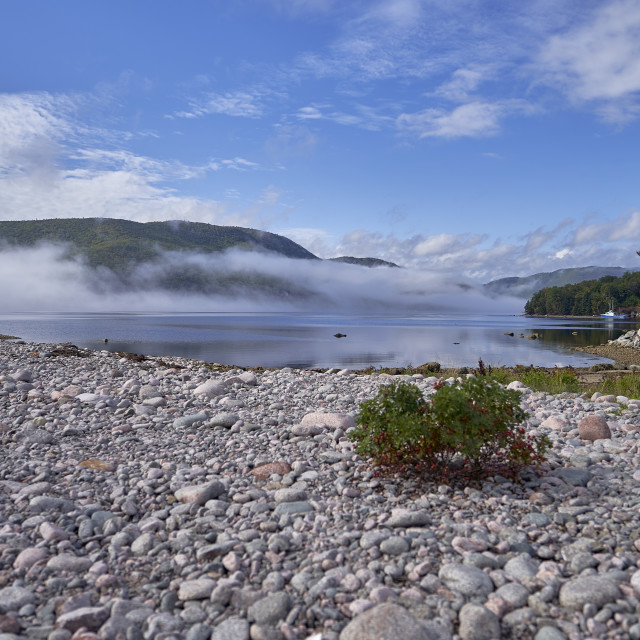 "Ingonish Harbour" stock image