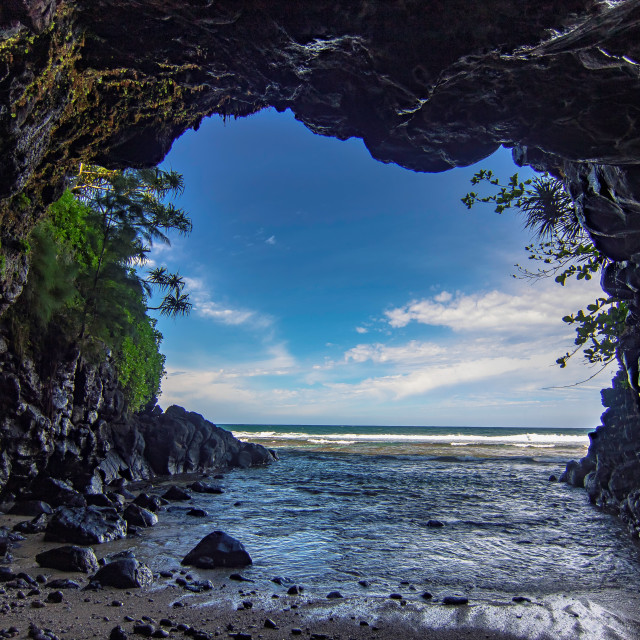 "doorway to paradise" stock image