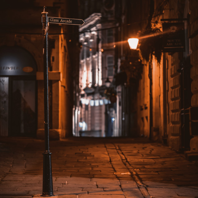 "The Glass Arcade" by Pete Griffiths - £10.00 "The Glass Arcade" stock image