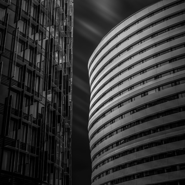 "Westminster Bridge Modern Architecture" stock image