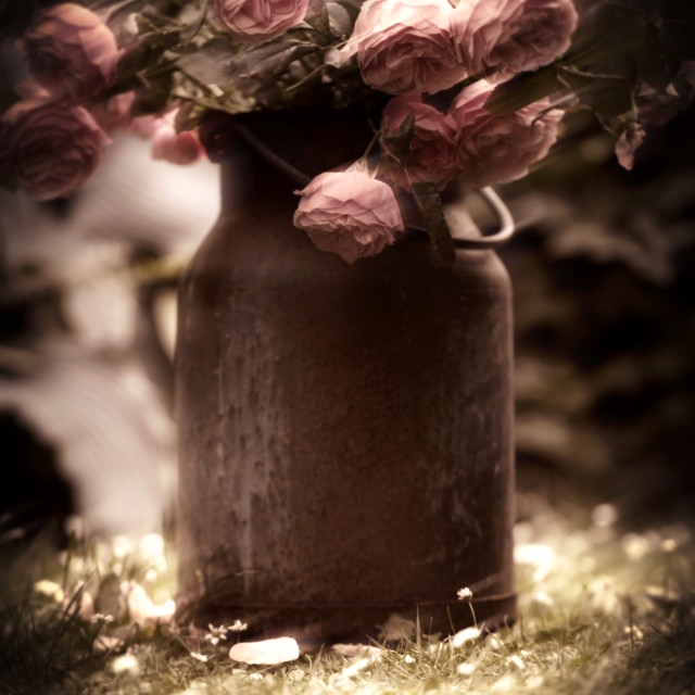 "SUMMERFEELING IN THE GARDEN" by LYDIBERN.ART - £19.00 "SUMMERFEELING IN THE GARDEN" stock image