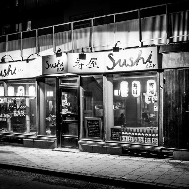 "Sushi" by 1968photo - $37.90 "Sushi" stock image