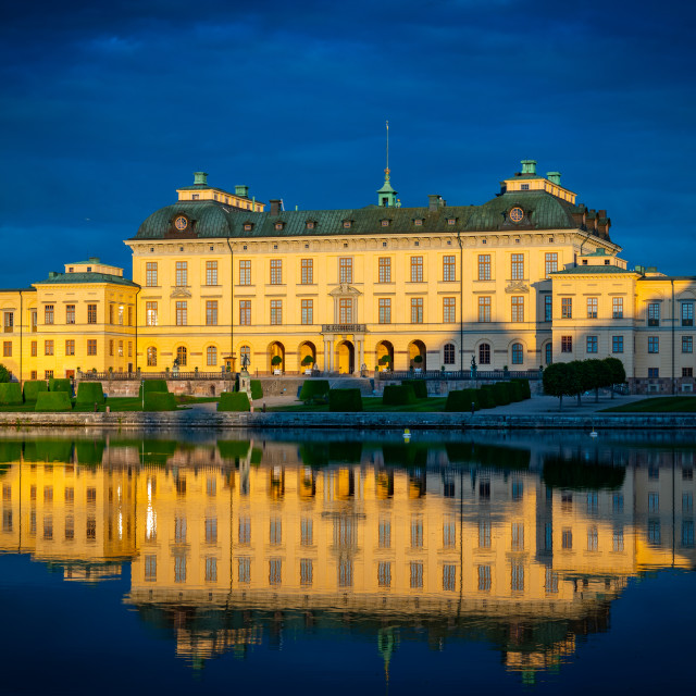 "Drottningholm Castle" stock image