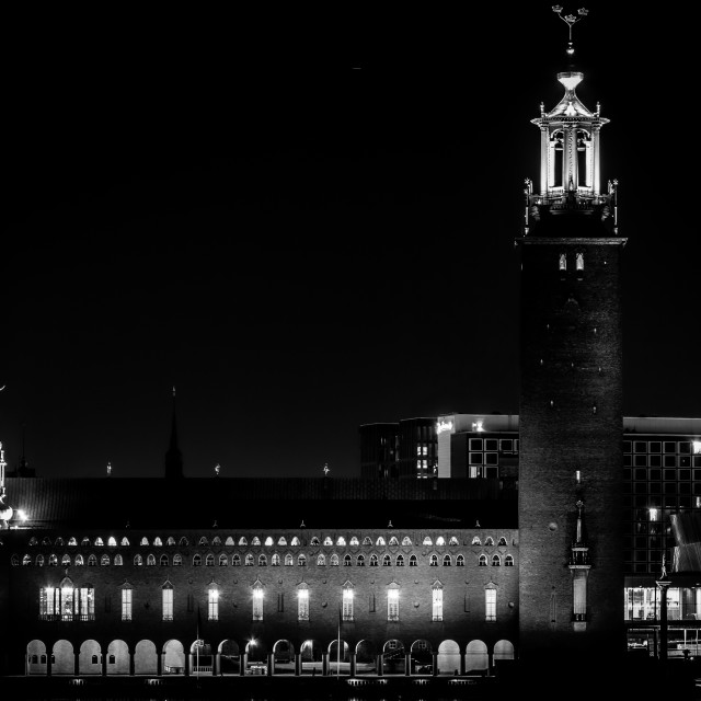 "Stockholm City Hall" stock image