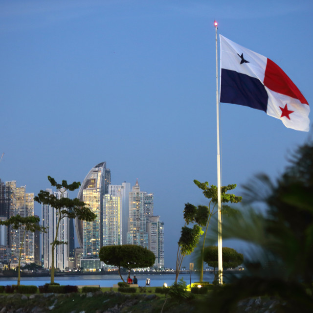 "Bandera y Paitilla" stock image