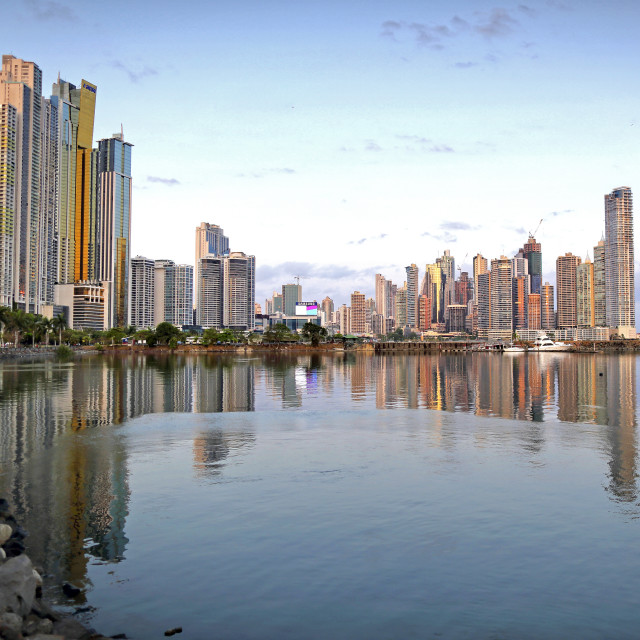 "Bahia de Panama" stock image