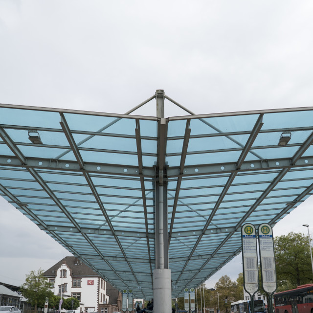 "Central Bus Station in Herford" stock image