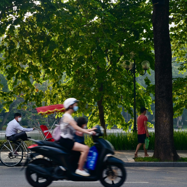 "Hanoi city" stock image
