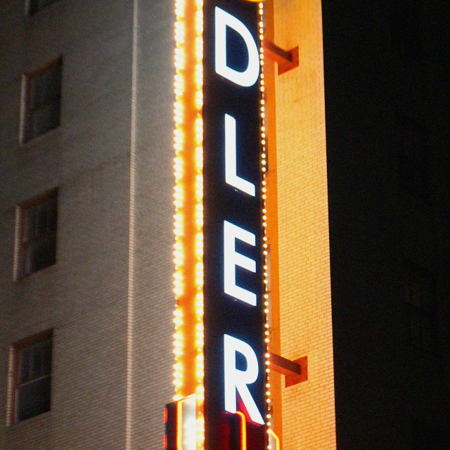 "Adler Theater" by BTG Photographer - $3.09 "Adler Theater" stock image