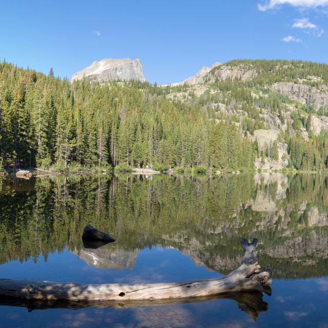 "Dream lake" stock image