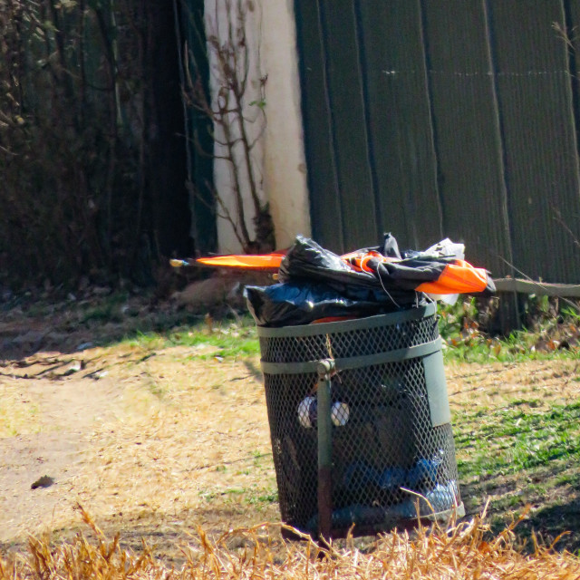 "The Bin" stock image