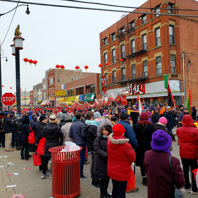 "Chinese New Year Parade in Chicago" by BTG Photographer - $3.09 "Chinese New Year Parade in Chicago" stock image