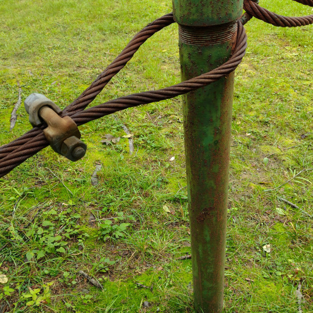 "Metal Guard Rail" stock image