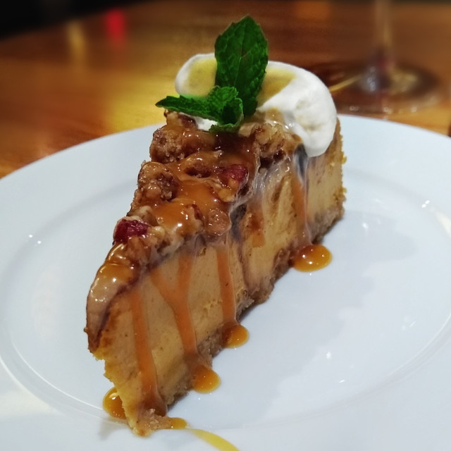 "Caramel Cheesecake" by Paul Wilcox - $9.29 "Caramel Cheesecake" stock image
