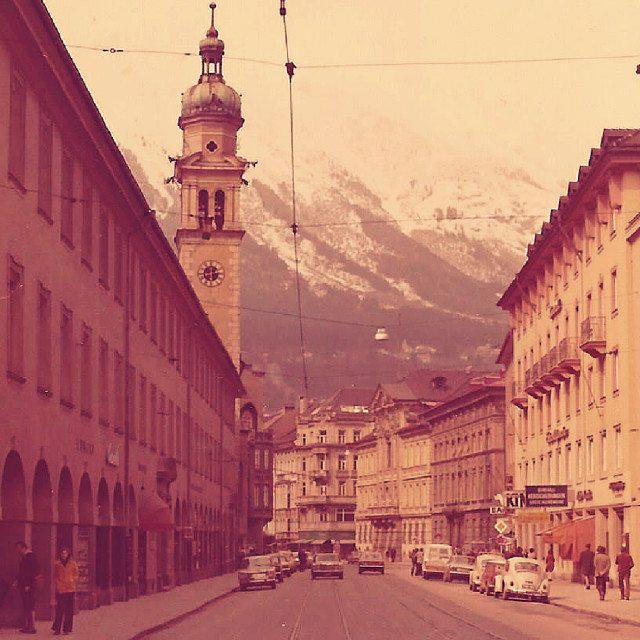 "Zurich Switzerland Circa 1973" stock image