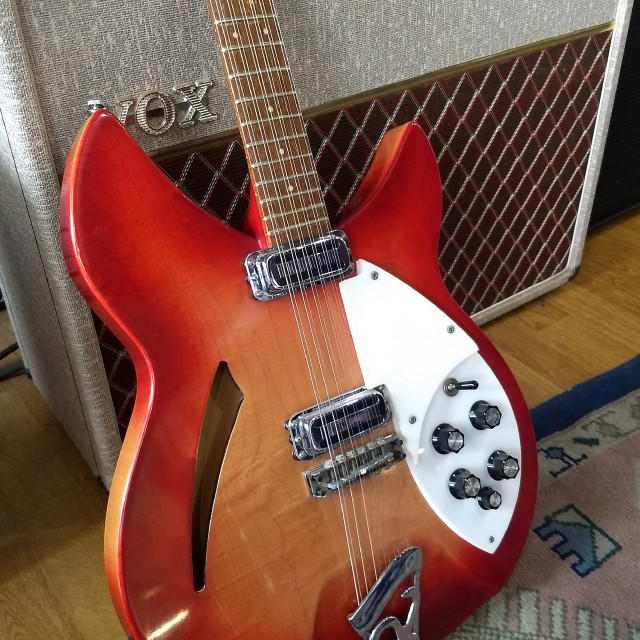 "Rickenbacker 12-String Guitar" by Paul Wilcox - $9.29 "Rickenbacker 12-String Guitar" stock image