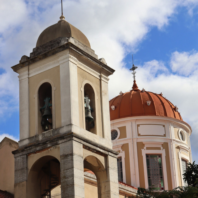 "Old Church Bell Tower" stock image