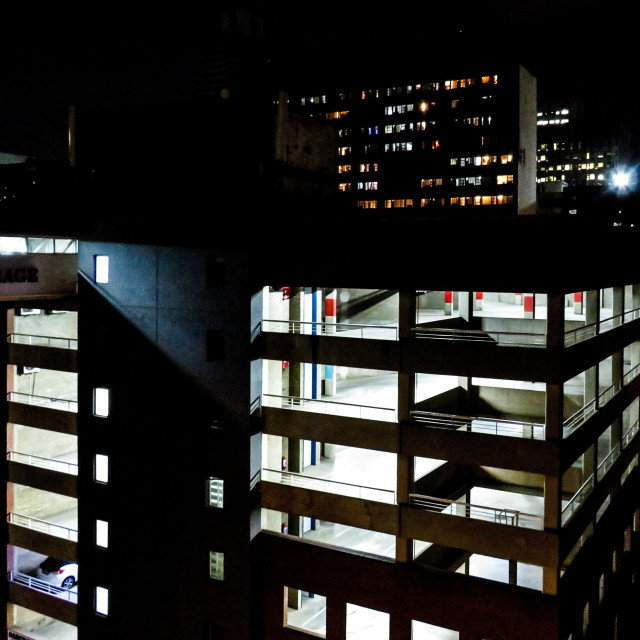 "Parking Garage" stock image