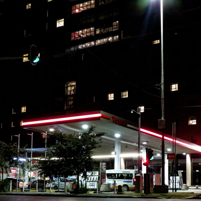 "Petrol Station" stock image