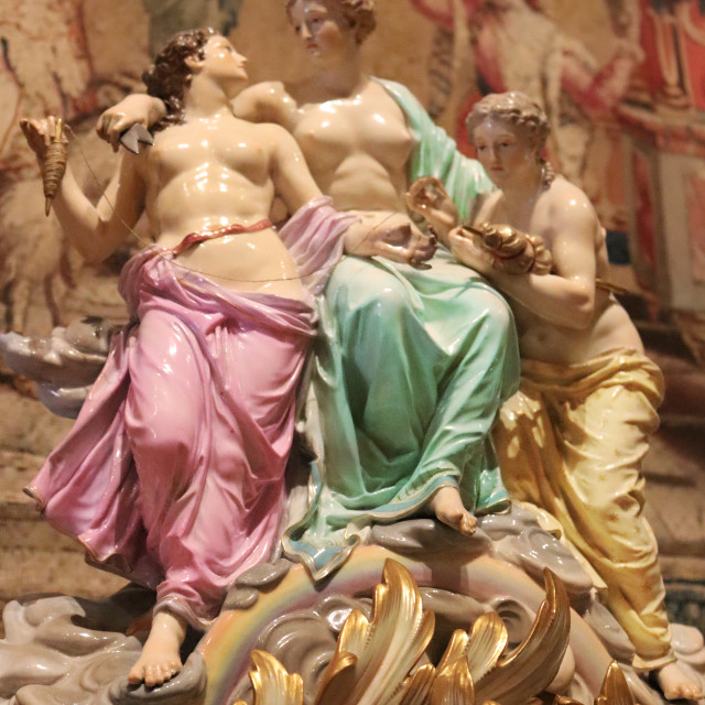 "Three Maidens in Porcelain" by Paul Wilcox - $9.29 "Three Maidens in Porcelain" stock image