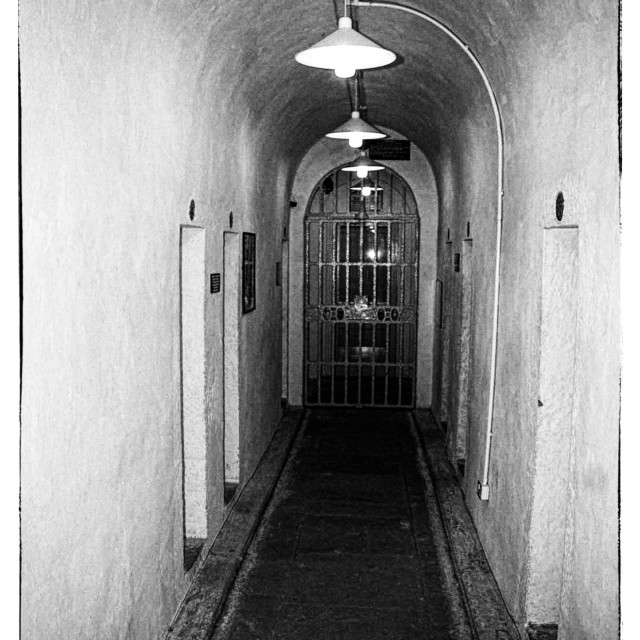 "Prison." by Len Howell - $12.64 "Prison." stock image