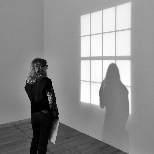 "Cast a Shadow." by Len Howell - $12.64 "Cast a Shadow." stock image