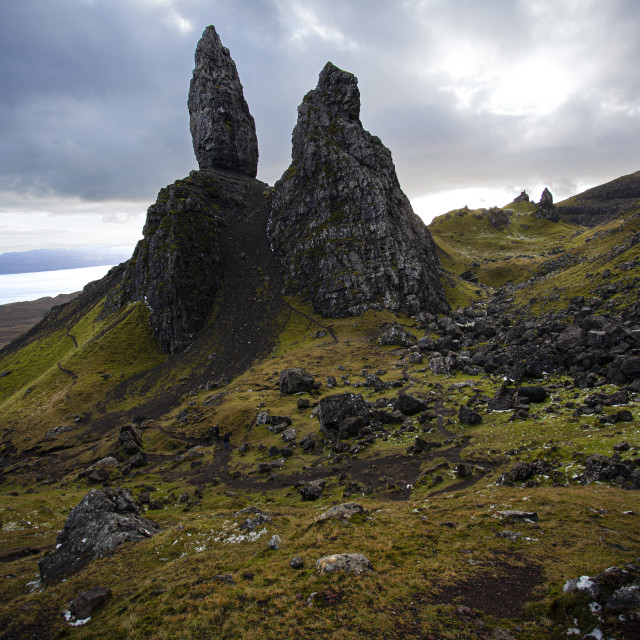 "Old Man of Storr, Isle of Skye" stock image