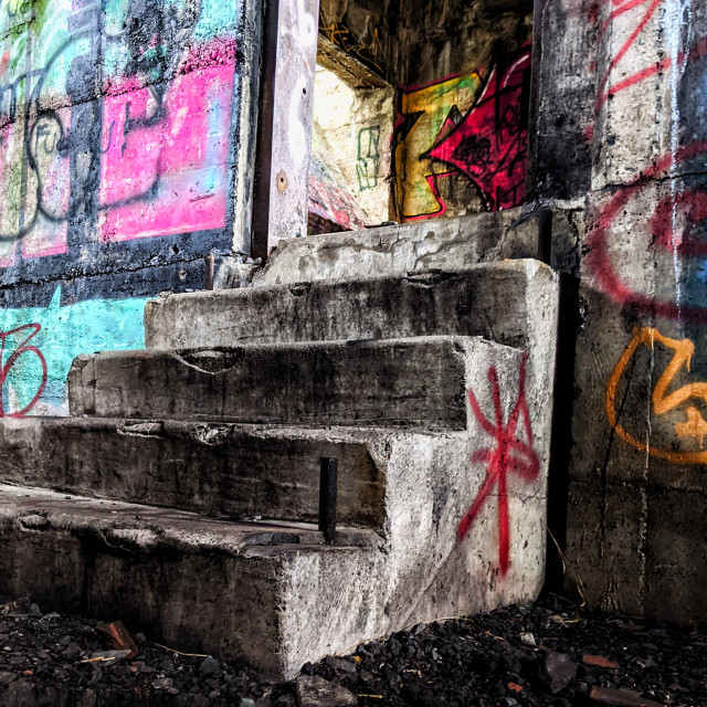"Stone stairs" by MLLL Photography - $25.35 "Stone stairs" stock image