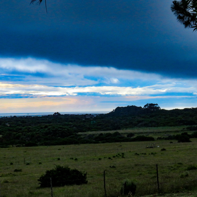 "St Francis Sunrise" stock image