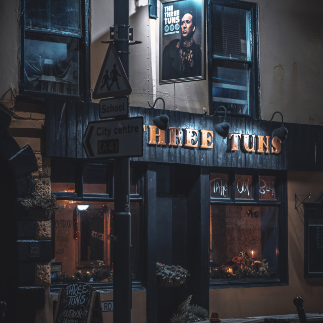 "Three Tuns Bristol" by Pete Griffiths - £10.00 "Three Tuns Bristol" stock image
