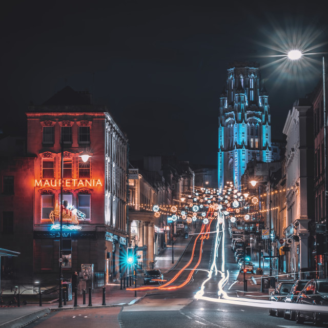 "Park Street, Bristol" by Pete Griffiths - £10.00 "Park Street, Bristol" stock image